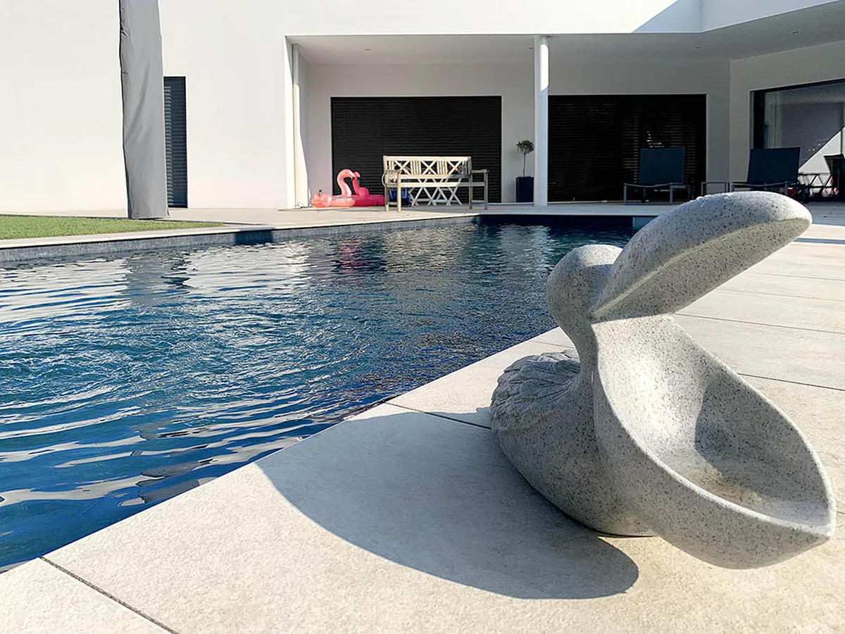 Poolbau-Projekt von PONTOSPOOL bei Offenburg (Schutterwald)